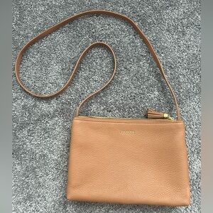 Ted Baker Brown Leather Clutch
